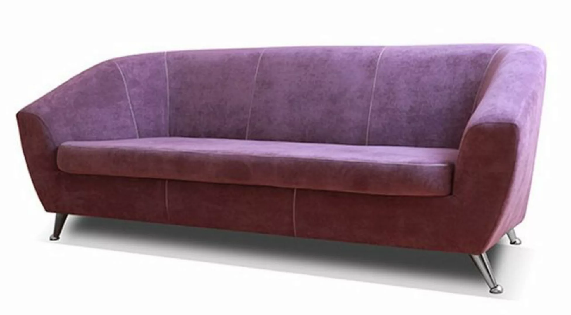 Feldmann-Wohnen Sofa Lira, Lira 1 Teile, 202cm Farbe wählbar mit Wellenunte günstig online kaufen