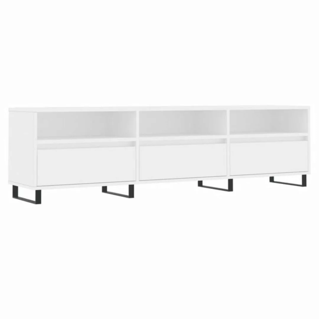 vidaXL TV-Schrank TV-Schrank Weiß 150x30x44,5 cm Spanplatte günstig online kaufen