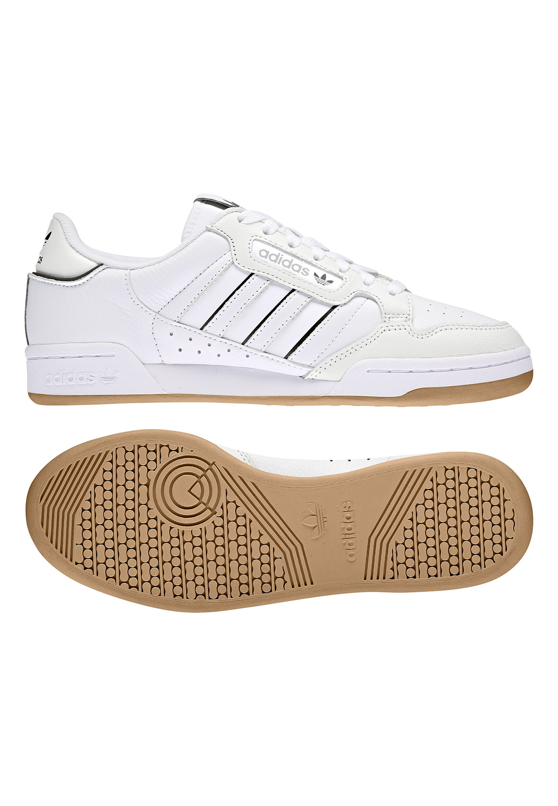 Adidas Originals Continental 80 Stripes Sportschuhe EU 40 2/3 Ftwr White / günstig online kaufen