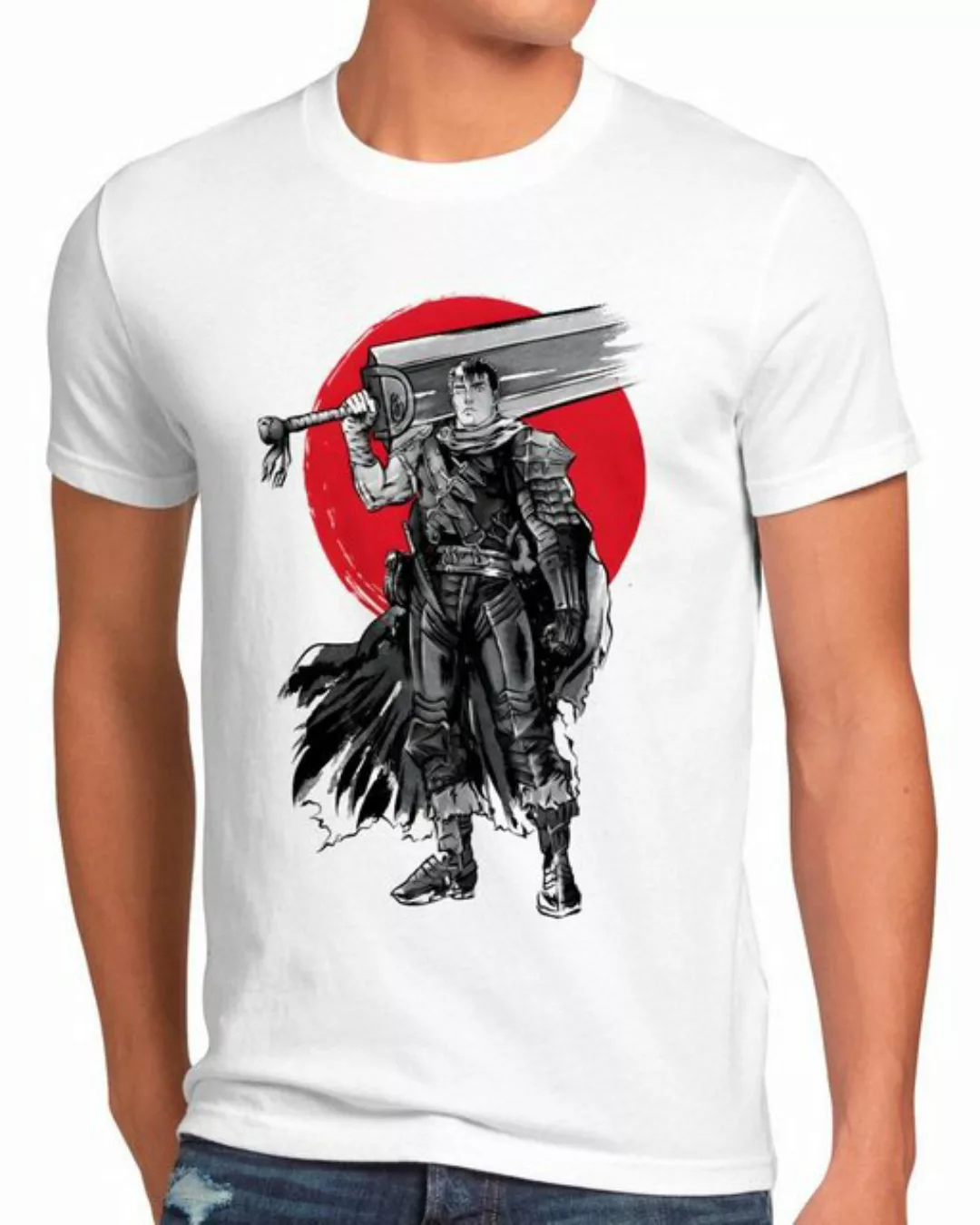 style3 Print-Shirt Herren T-Shirt Brave Swordsman berserk anime manga japan günstig online kaufen