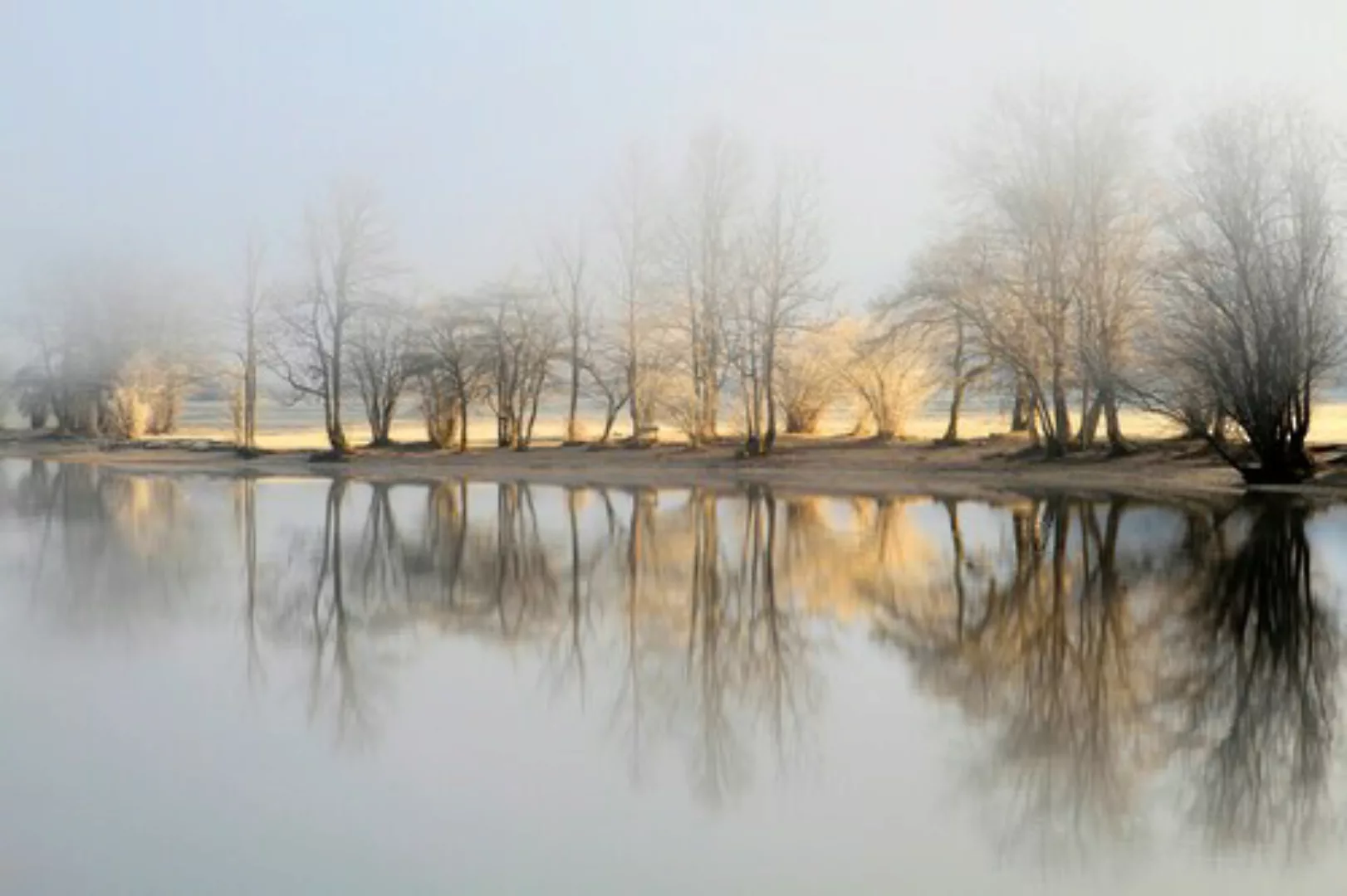 Papermoon Fototapete »Photo-Art BOR, JANUAR MORGEN« günstig online kaufen