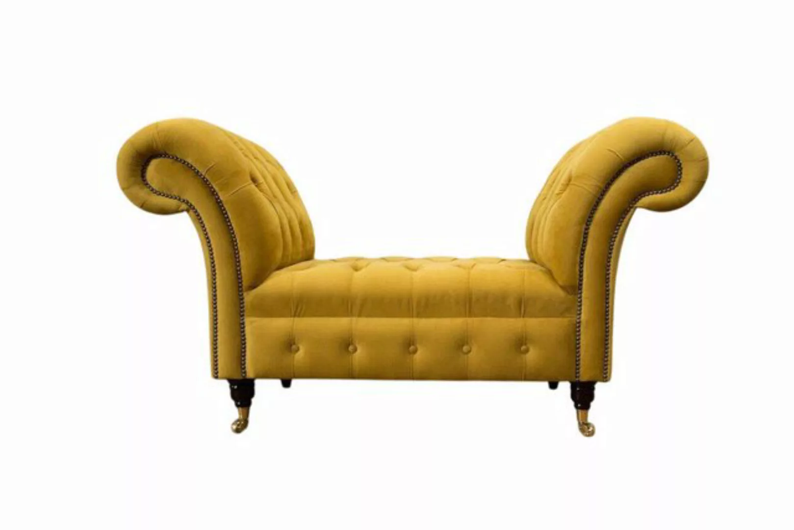 Xlmoebel Sofa Chesterfield-Sofa 1,5-Sitzer Polster Designer-Couch Sofagarni günstig online kaufen