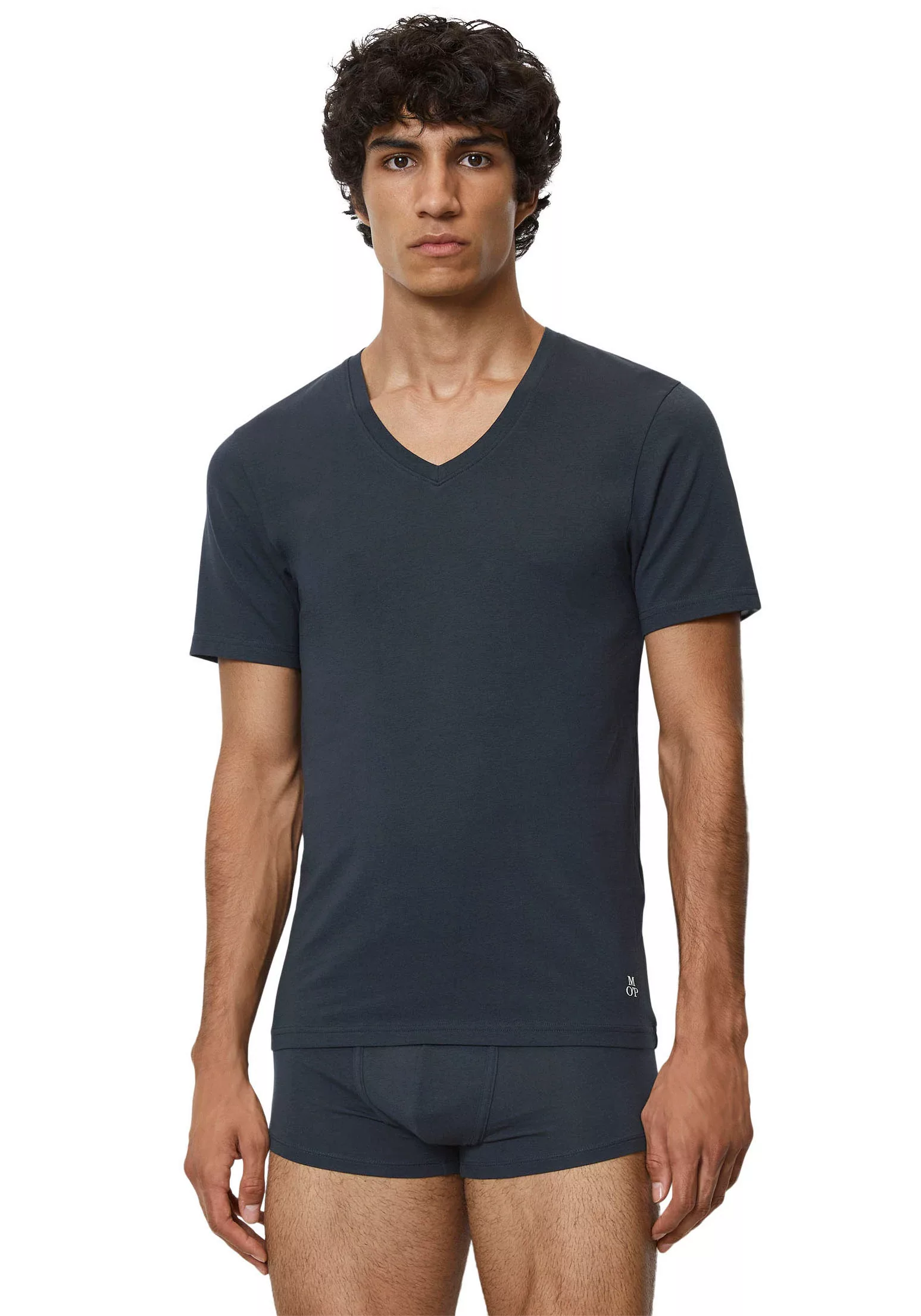 Marc O'Polo V-Shirt Essentials (2-tlg) t-shirt v-ausschnitt v-neck günstig online kaufen