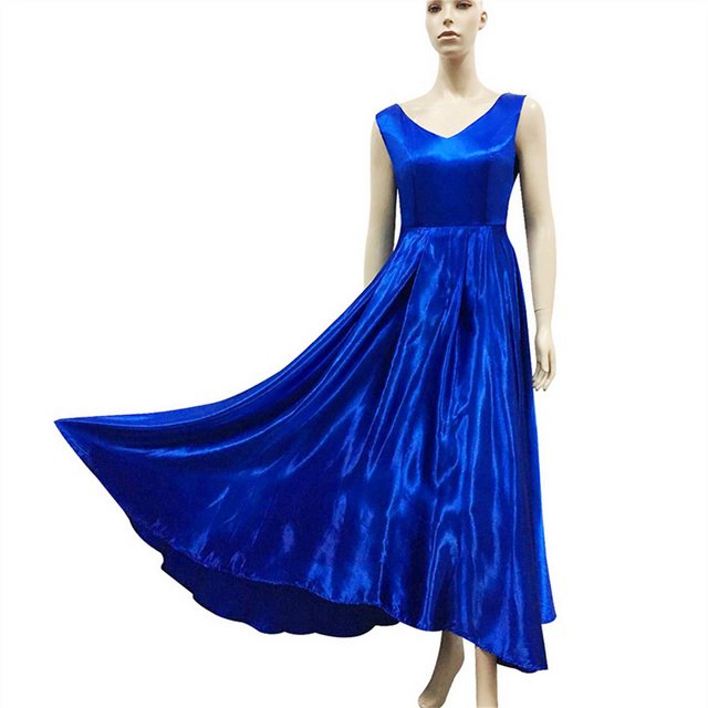 RUZU UG Dirndl Sexy Kleid mit tiefem V-Ausschnitt, Abschlussball-Abendkleid günstig online kaufen