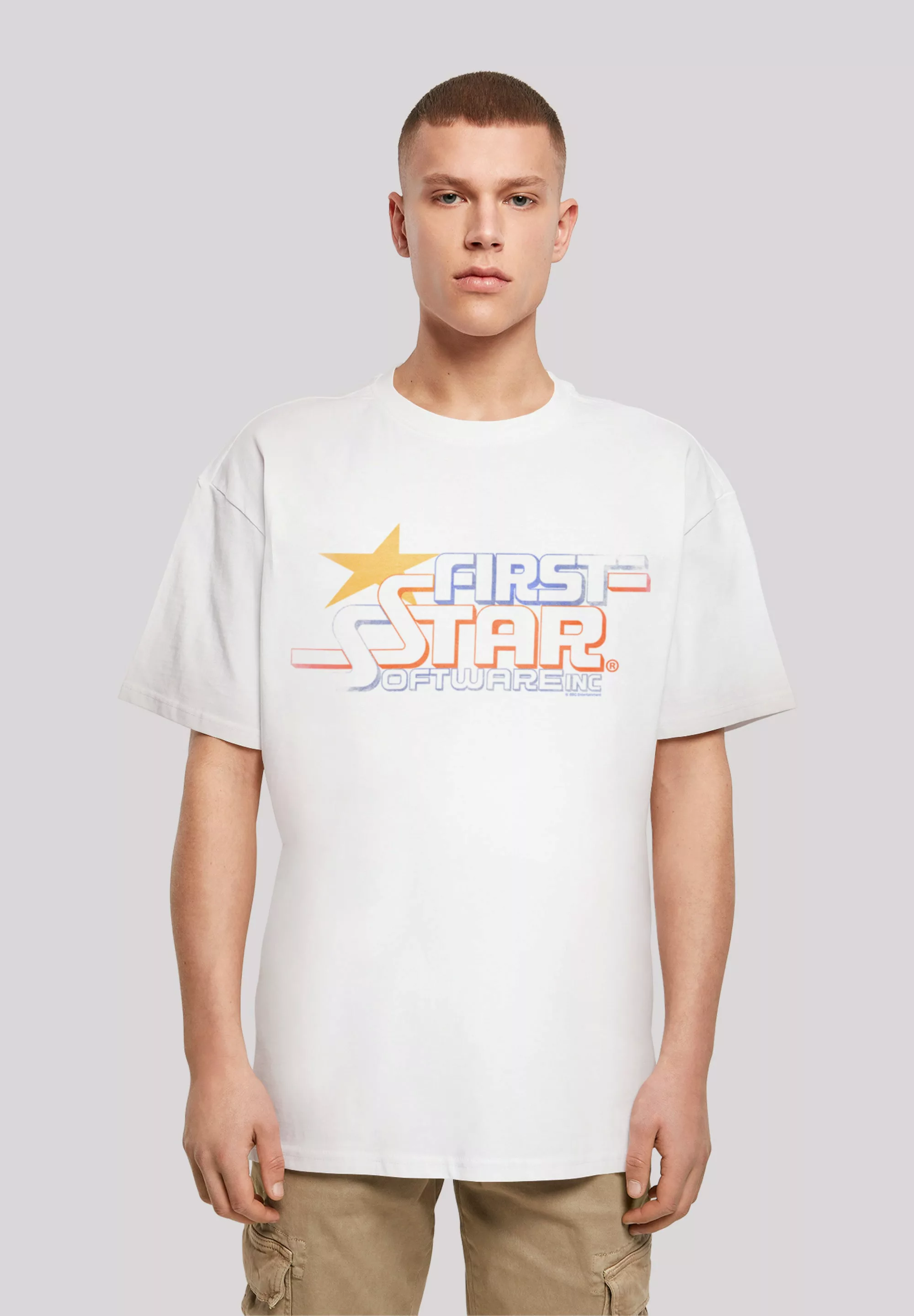 F4NT4STIC T-Shirt "FIRSTSTAR Inc Retro Gaming SEVENSQUARED" günstig online kaufen
