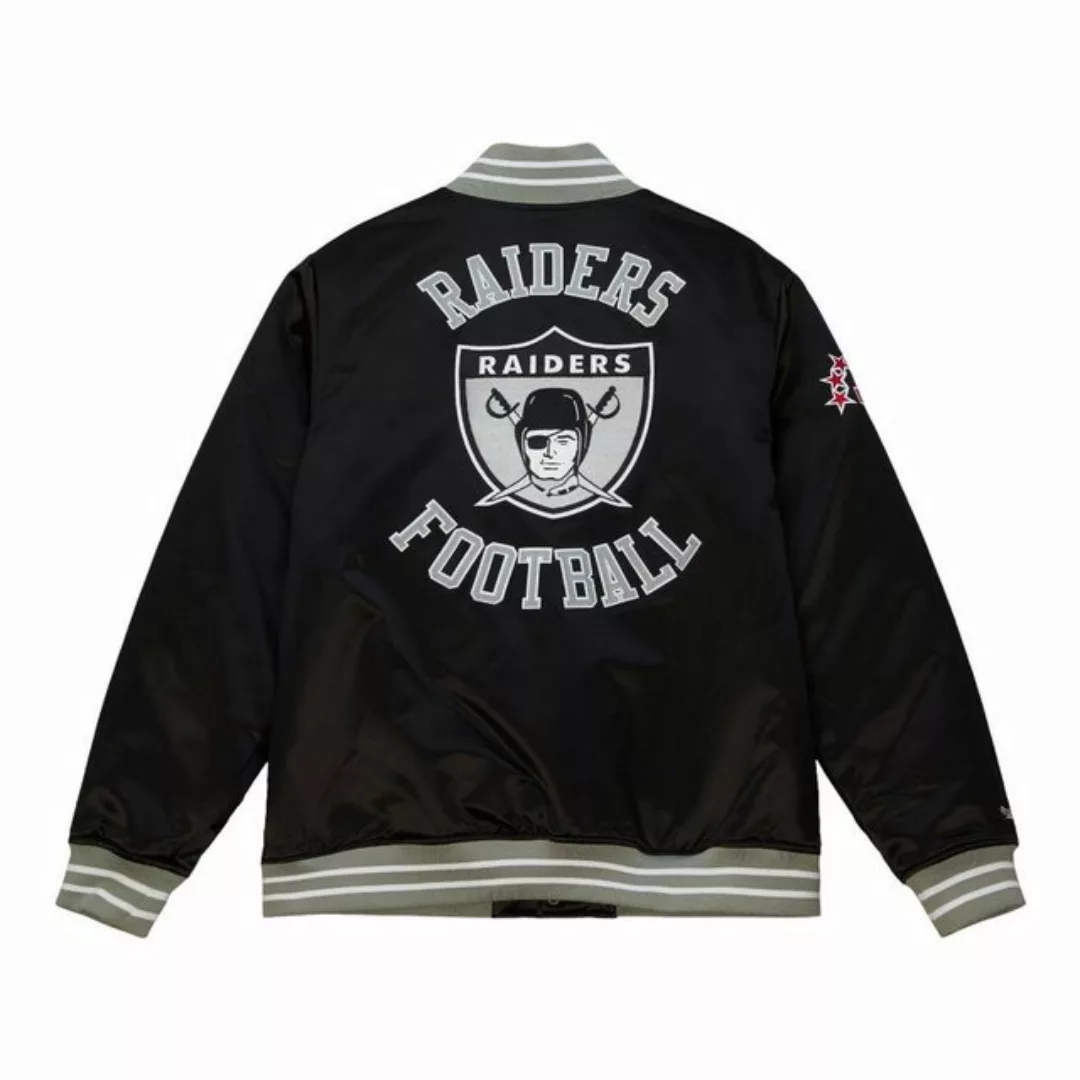 Mitchell & Ness Winterjacke Heavyweight Satin NFL Oakland Raiders günstig online kaufen