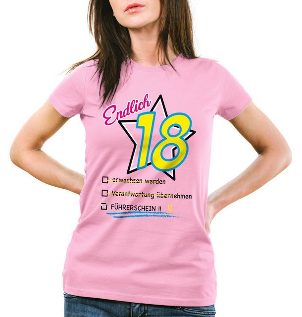 style3 T-Shirt Endlich 8 Führerschein Geburtstag Party Fun volljährig achtz günstig online kaufen