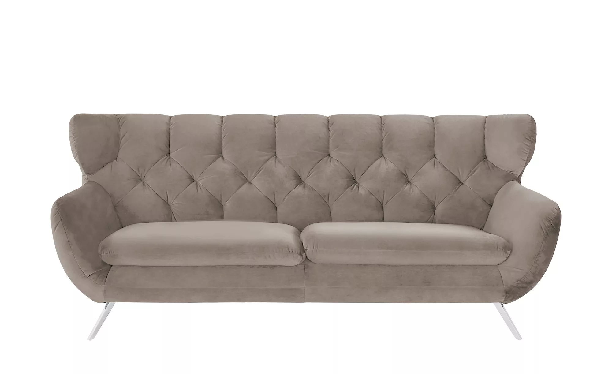 pop Sofa  Caldara ¦ beige ¦ Maße (cm): B: 225 H: 94 T: 95 Polstermöbel > So günstig online kaufen