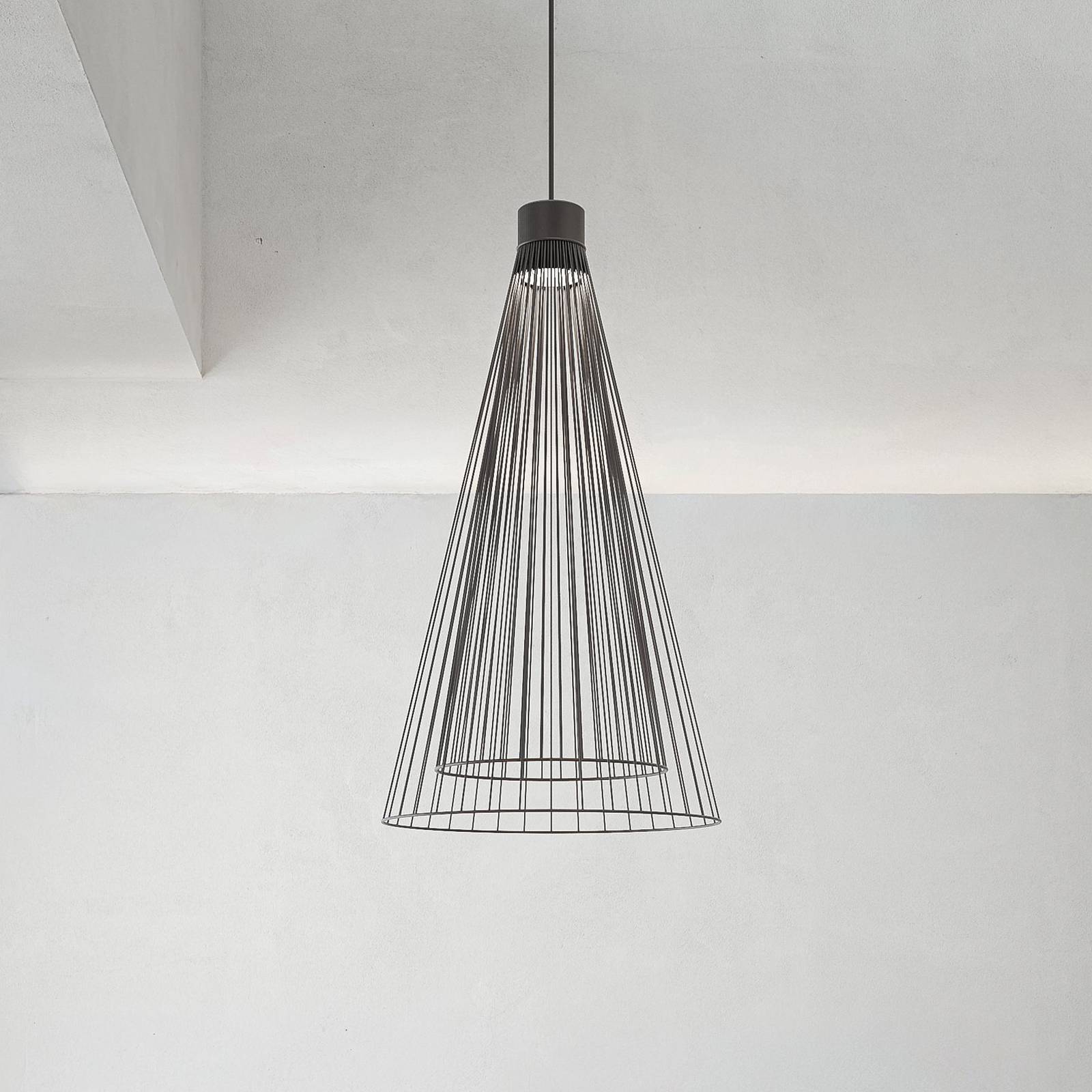 Karman LED-Hängeleuchte Ikonika, schwarz, Ø 40 cm, Metall günstig online kaufen