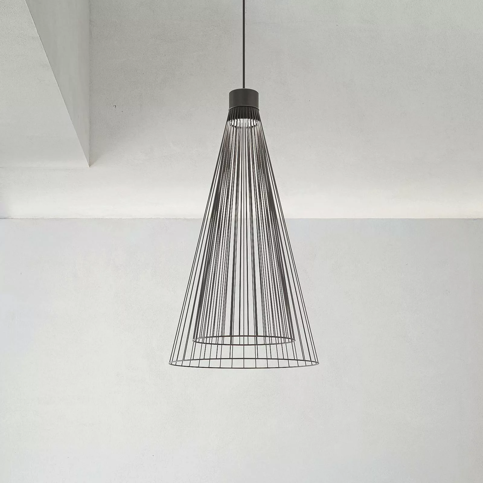 Karman LED-Hängeleuchte Ikonika, schwarz, Ø 40 cm, Metall günstig online kaufen