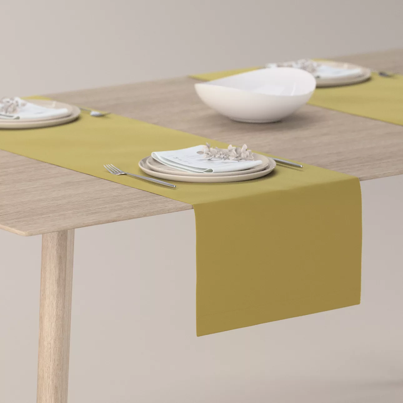 Tischläufer, olivegrün, 40 x 130 cm, Velvet (704-27) günstig online kaufen