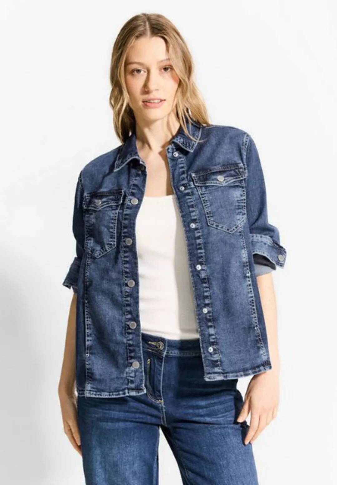 Cecil Jeansjacke im Denim-Style günstig online kaufen