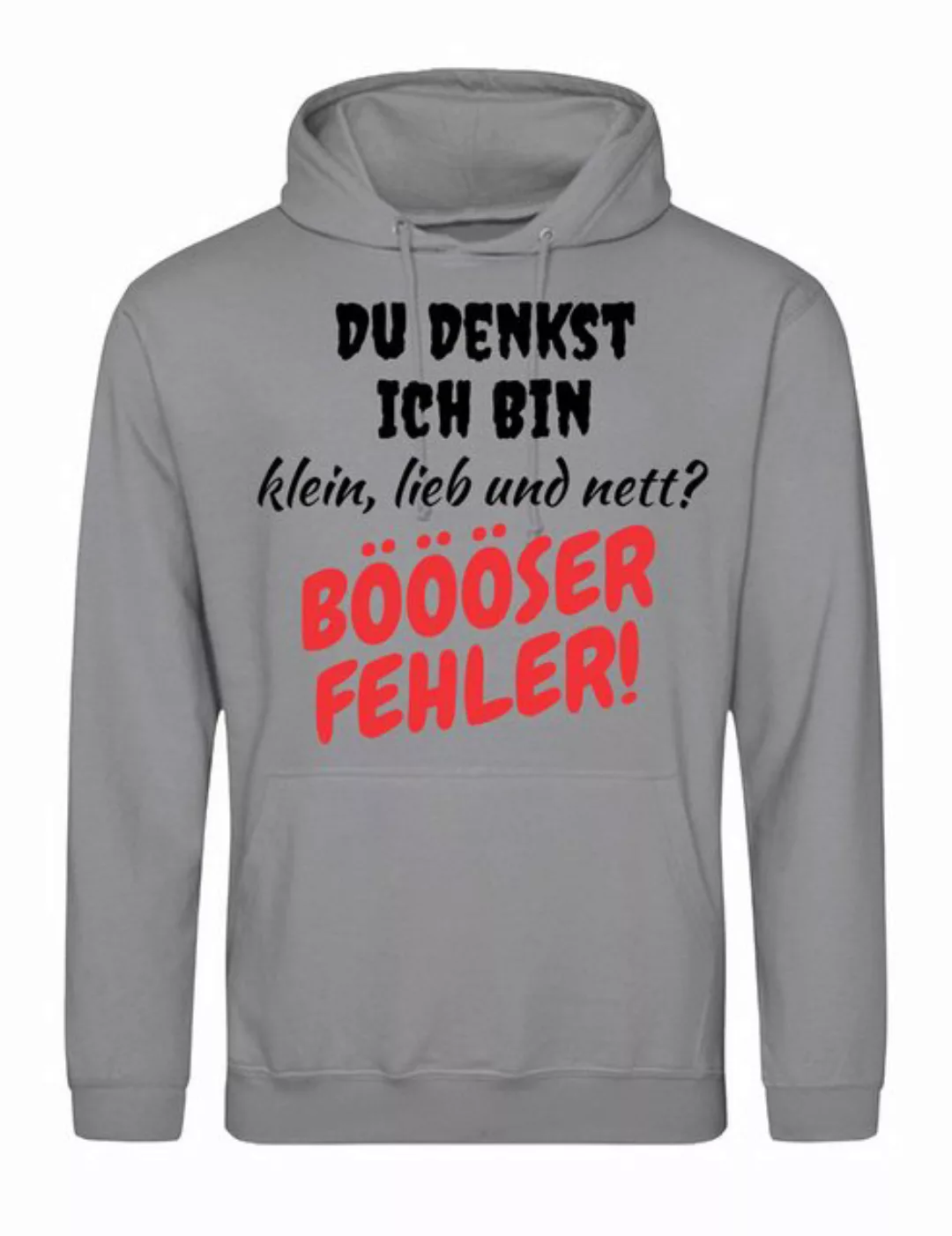 Youth Designz Kapuzenpullover "Böser Fehrler" Herren Hoodie Pullover mit hu günstig online kaufen