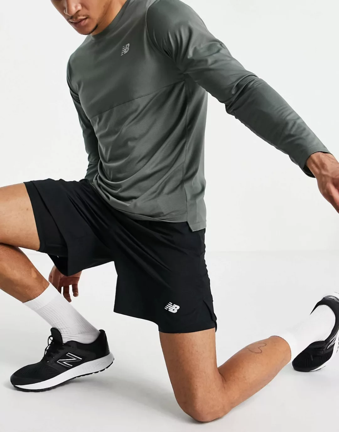 New Balance Running – Fast Flight – 2-in-1-Shorts in Schwarz günstig online kaufen