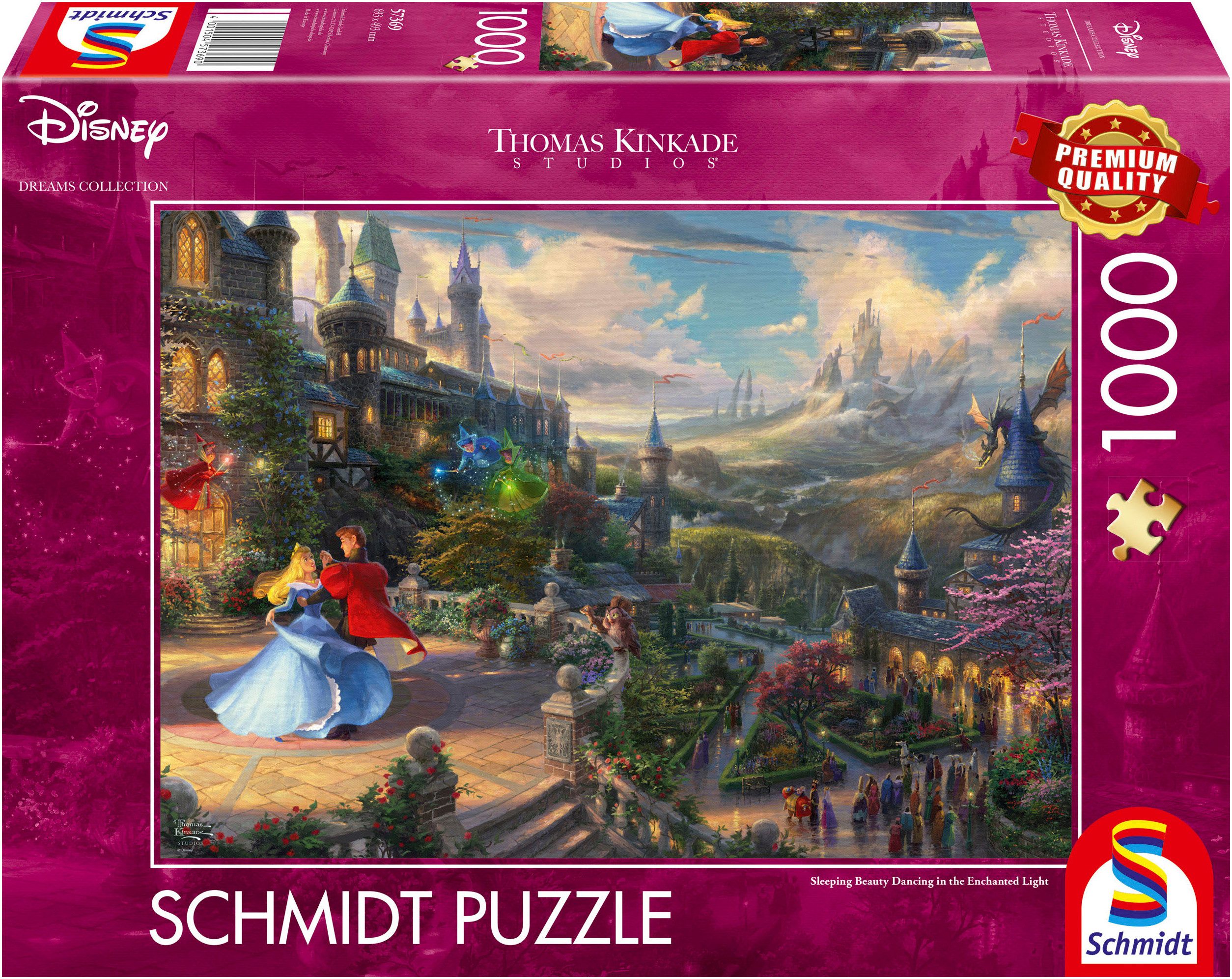 Schmidt Spiele Puzzle Disney, Sleeping Beauty günstig online kaufen
