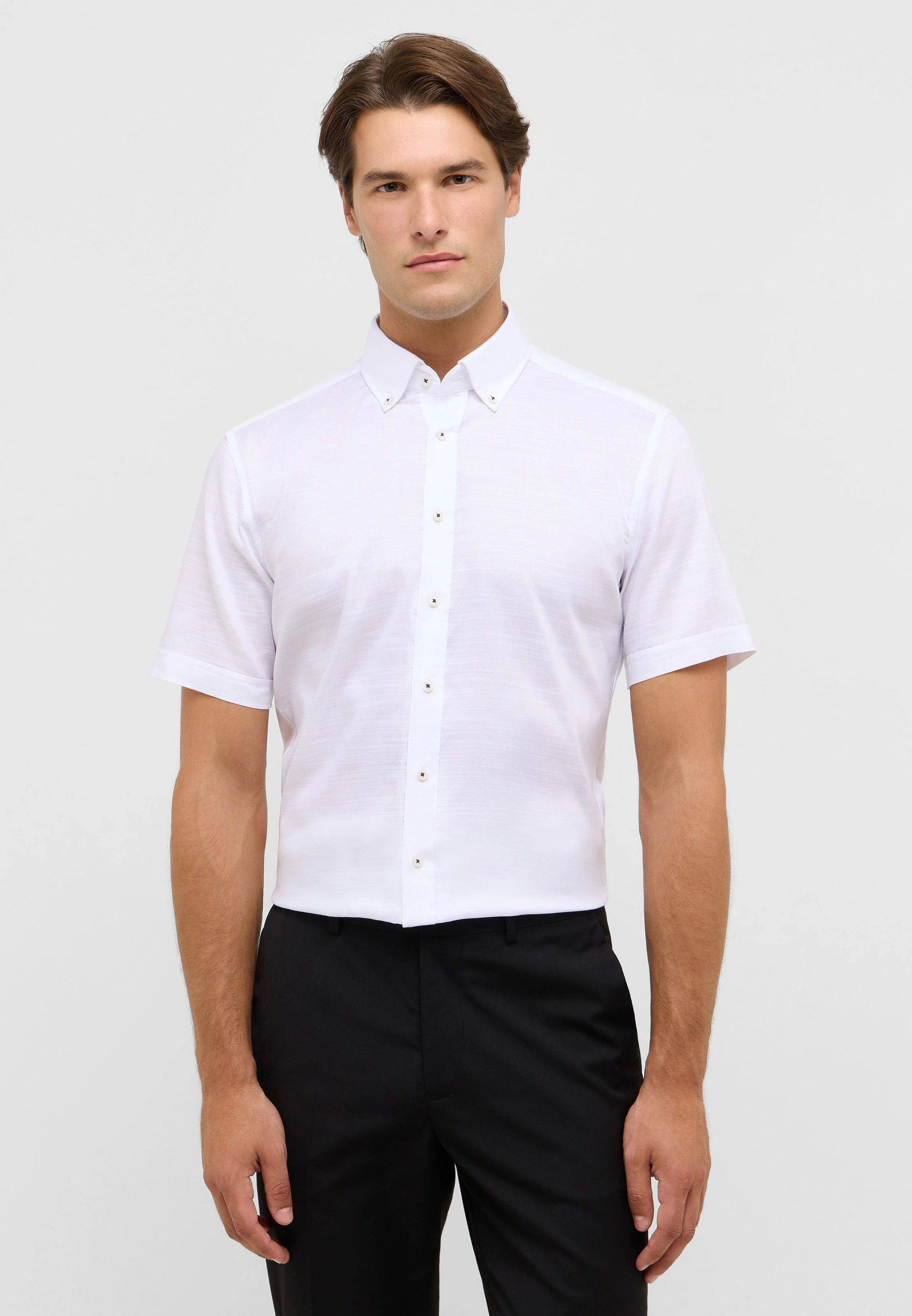 Eterna Kurzarmhemd "SLIM FIT", EASY IRON (bügelleicht) günstig online kaufen