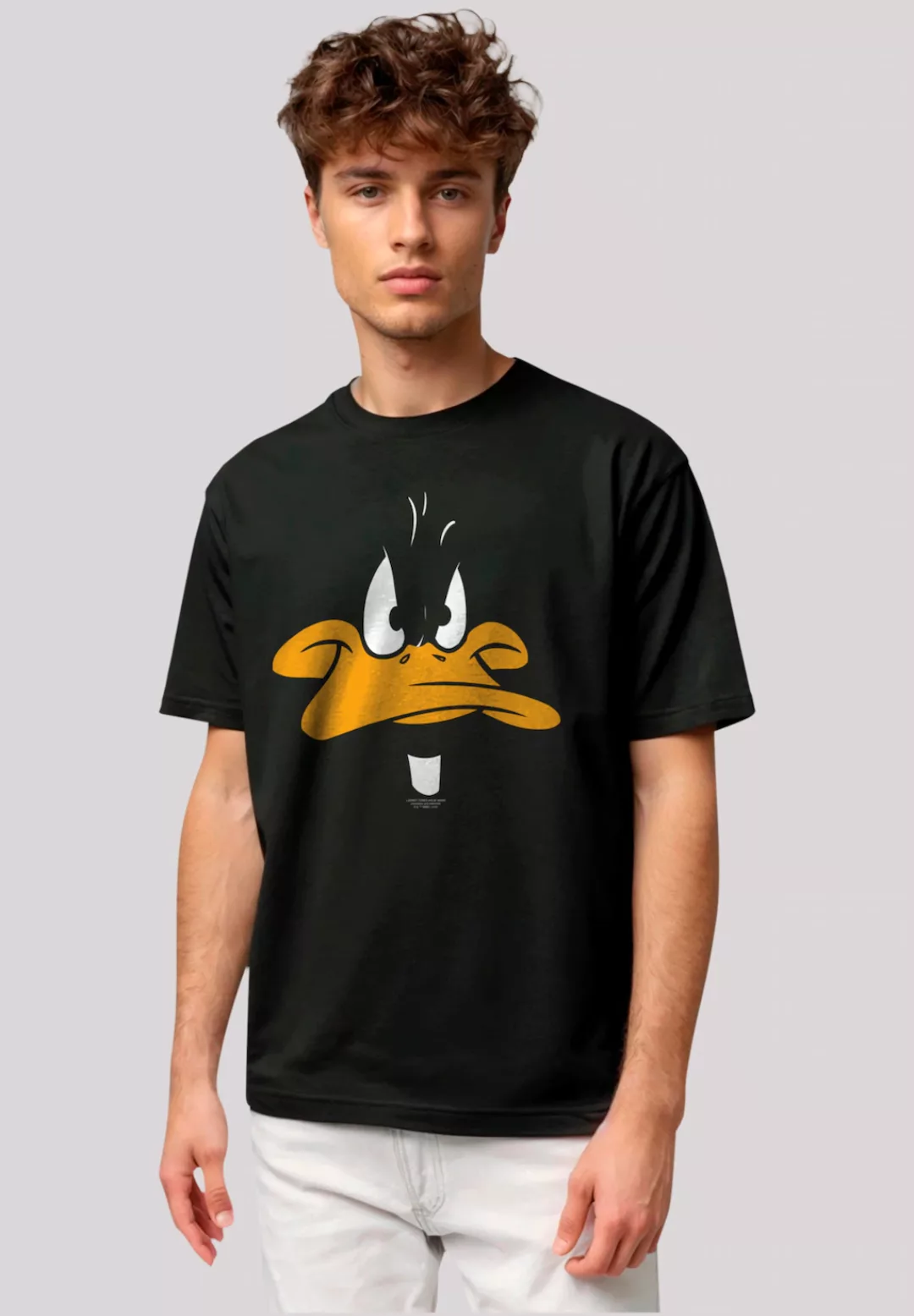 F4NT4STIC T-Shirt "Daffy Duck Loones Tunes Big Face", Premium Qualität günstig online kaufen