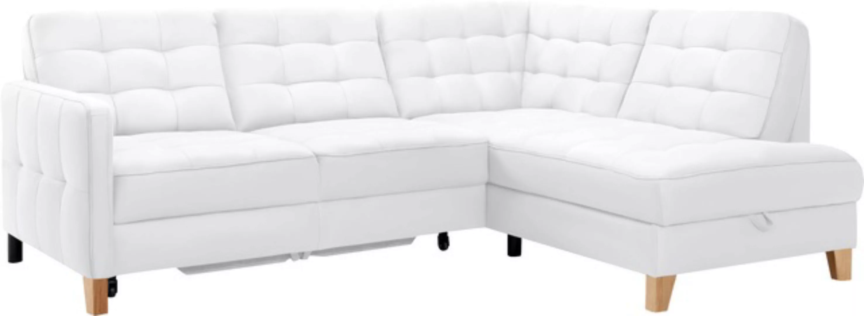 exxpo - sofa fashion Ecksofa "Elio, kompakt und komfortabel, bequem, zeitlo günstig online kaufen