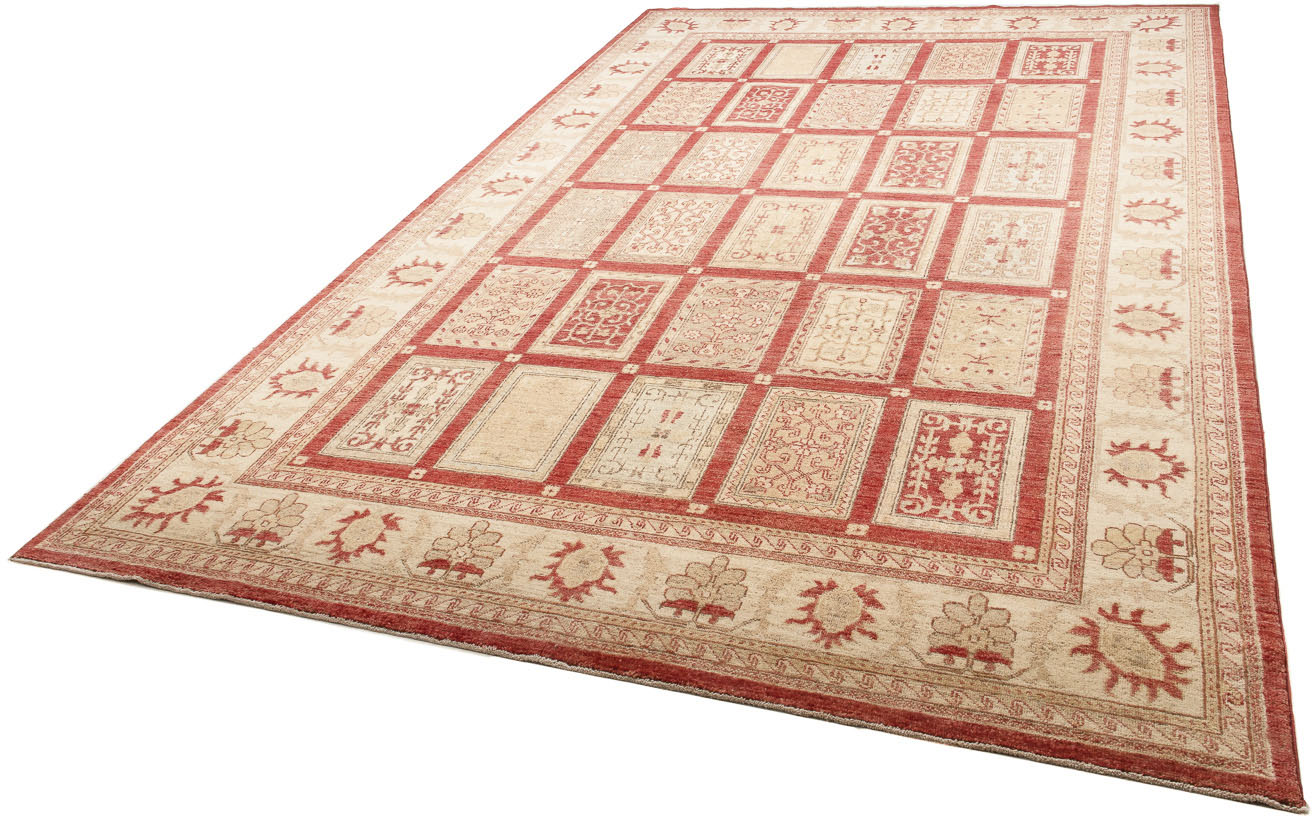 morgenland Orientteppich »Ziegler - 323 x 198 cm - rot«, rechteckig, Wohnzi günstig online kaufen
