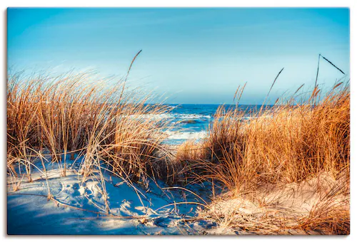 Artland Wandbild "Am Strand", Strand, (1 St.), als Leinwandbild, Poster in günstig online kaufen