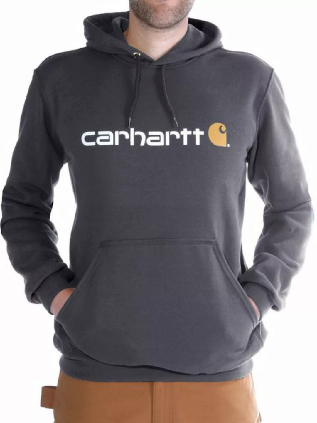 Carhartt Hoodie Loose Fit mit Logo-Aufdruck günstig online kaufen