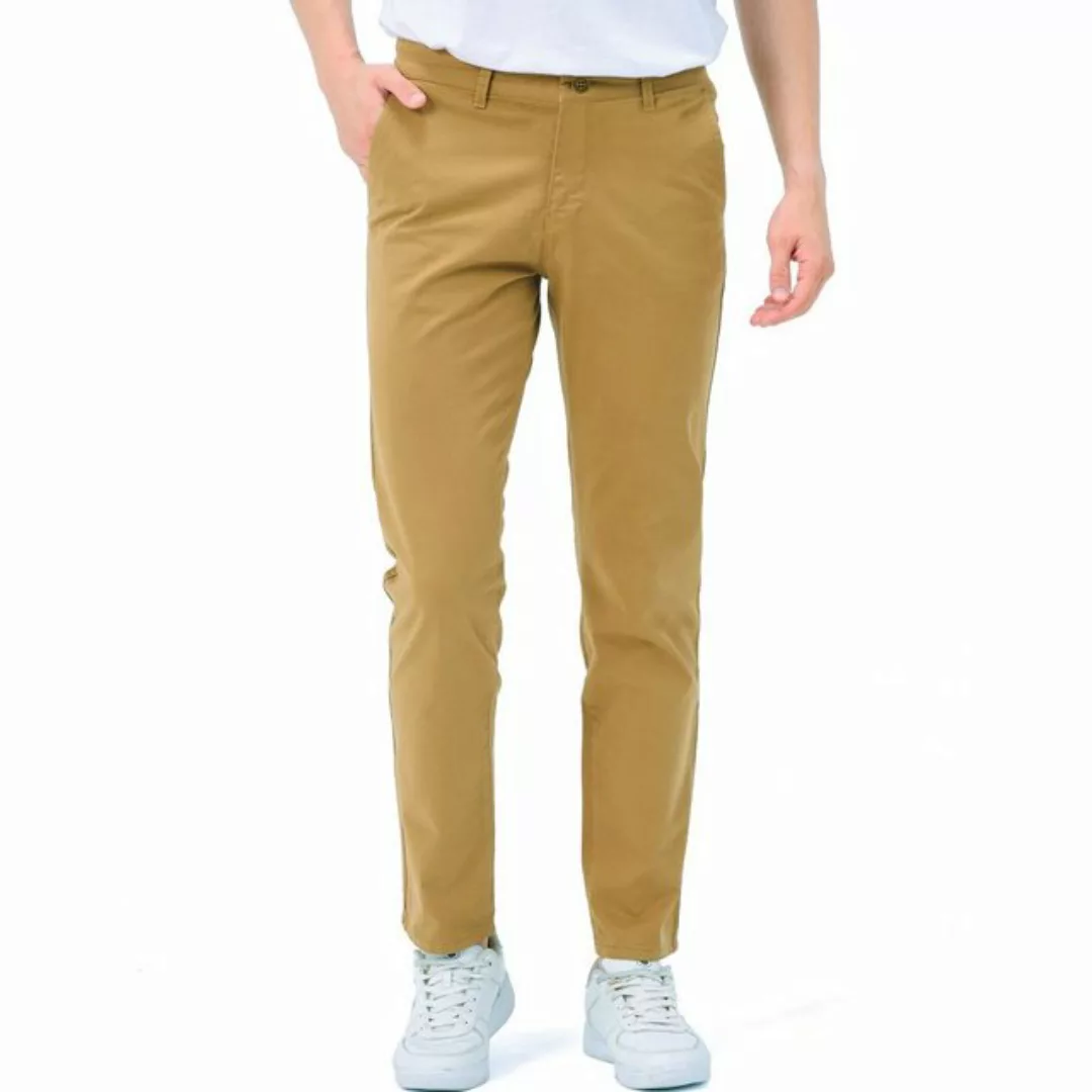 D'MARO Chinohose 308 Slim Fit Herren Chinohose ORGANIC COTTON günstig online kaufen