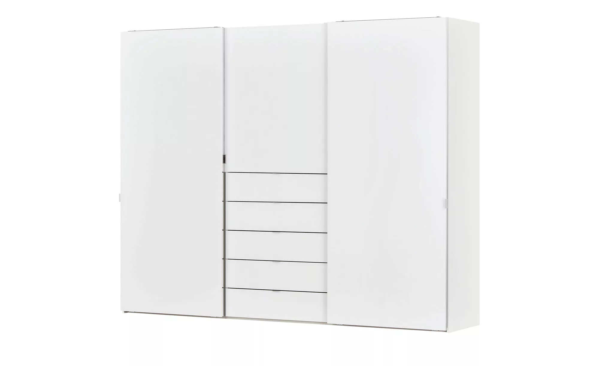 Schwebetürenschrank 3-türig - weiß - 249 cm - 240 cm - 68 cm - Schränke > K günstig online kaufen