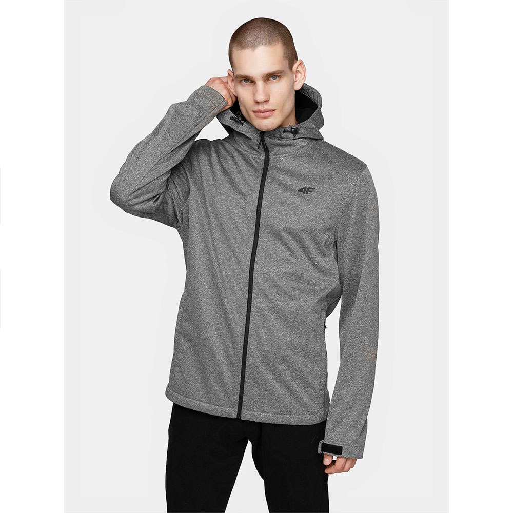 4f Nosh4-sfm001 Jacket 2XL Cold Light Grey Melange günstig online kaufen