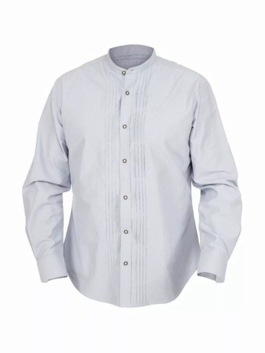 KRÜGER MADL & BUAM Trachtenhemd Hemd 911365-000-81 hellblau (Perfekt Fit) günstig online kaufen