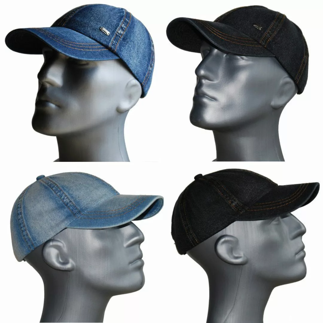 Cool4 Schirmmütze Basecap DENIM Jeans Verstellbar günstig online kaufen