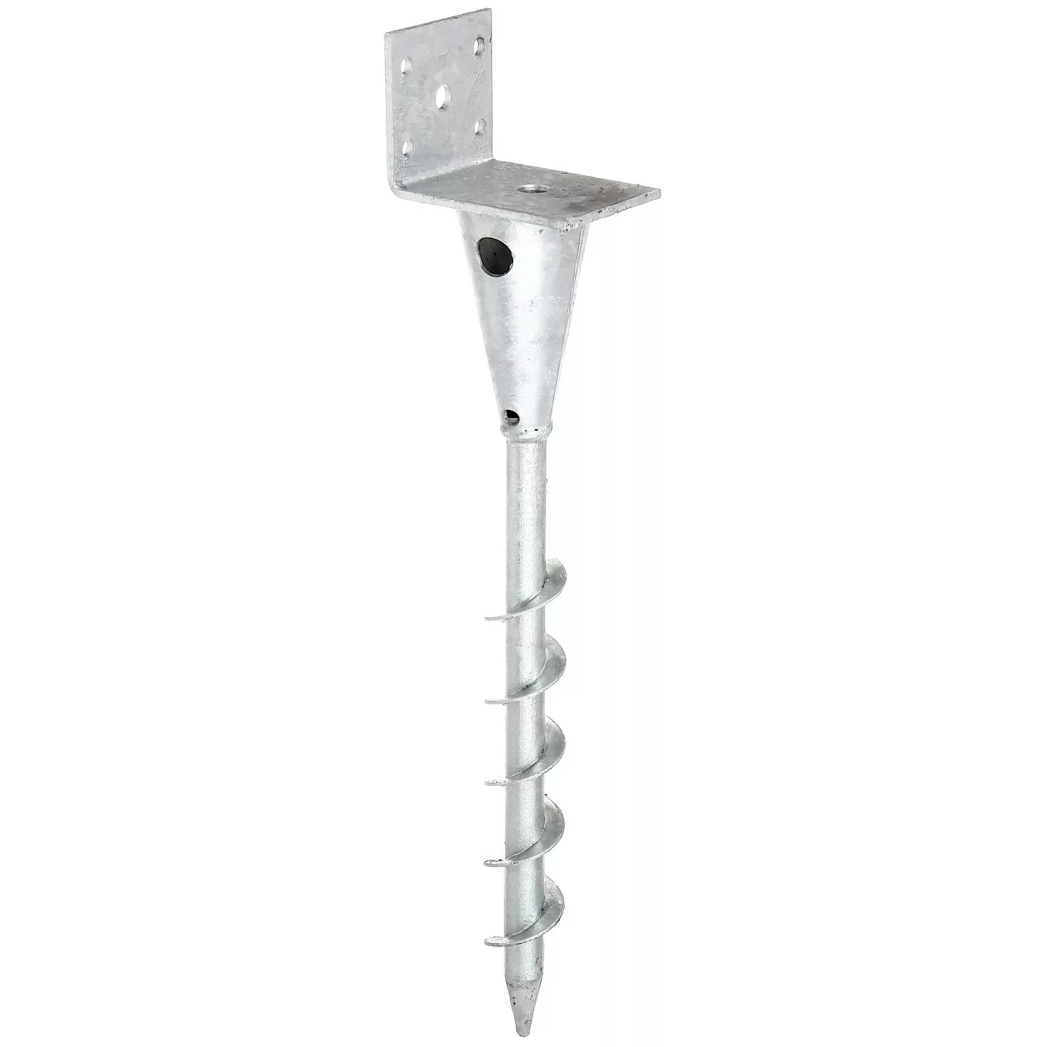 Alberts L-Pfostenträger 470 / 95 x 70 x 70 mm Feuerverzinkt günstig online kaufen