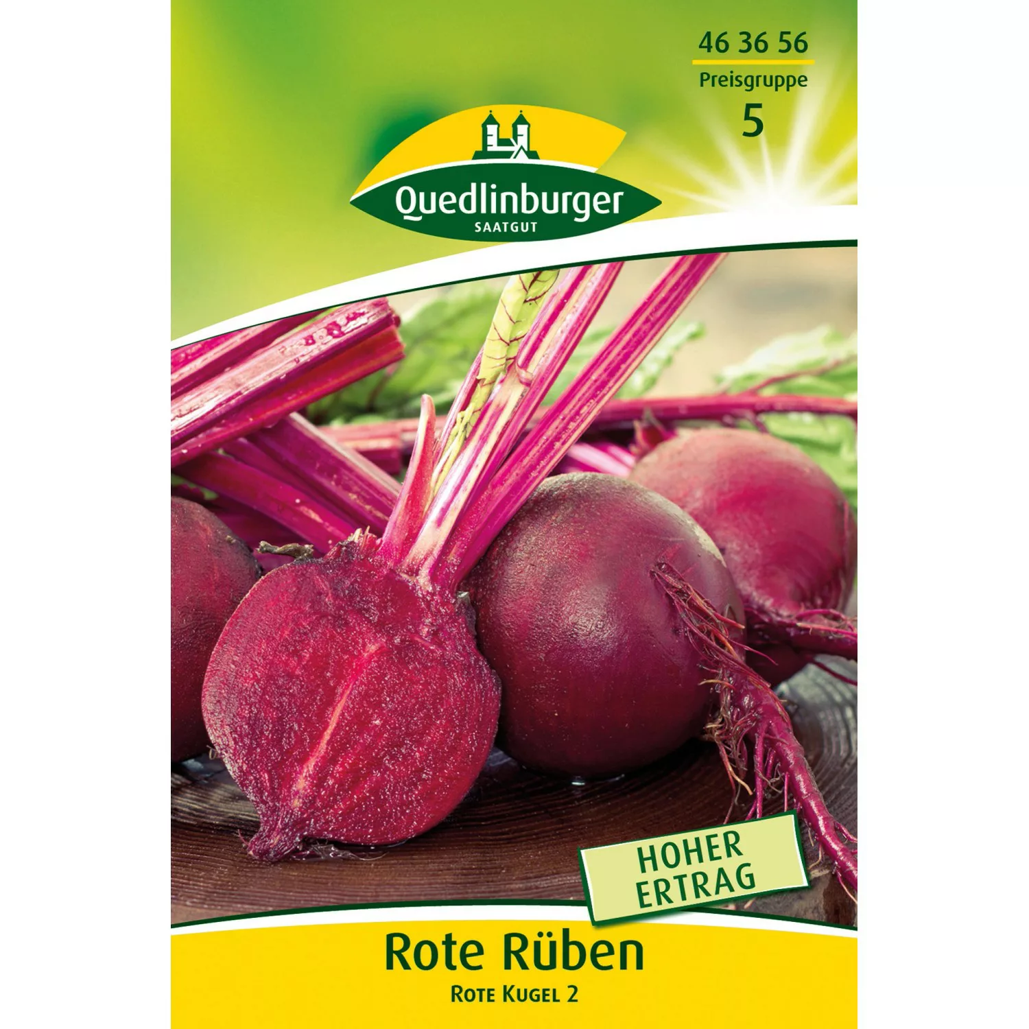 Quedlinburger Rote Rüben ''Rote Kugel 2'' Großpackung günstig online kaufen