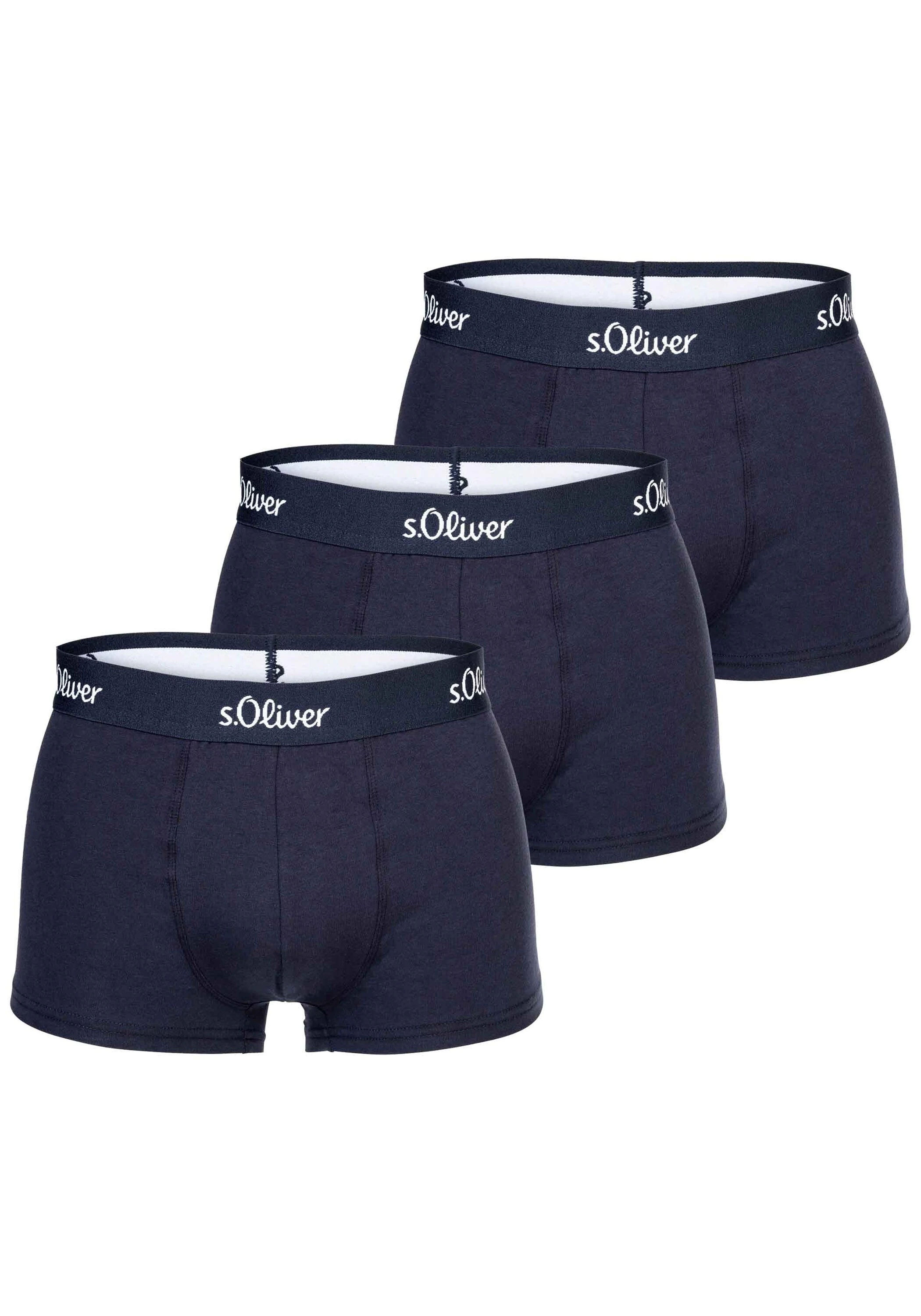 s.Oliver Boxershorts "Boxershort 3er Pack" günstig online kaufen