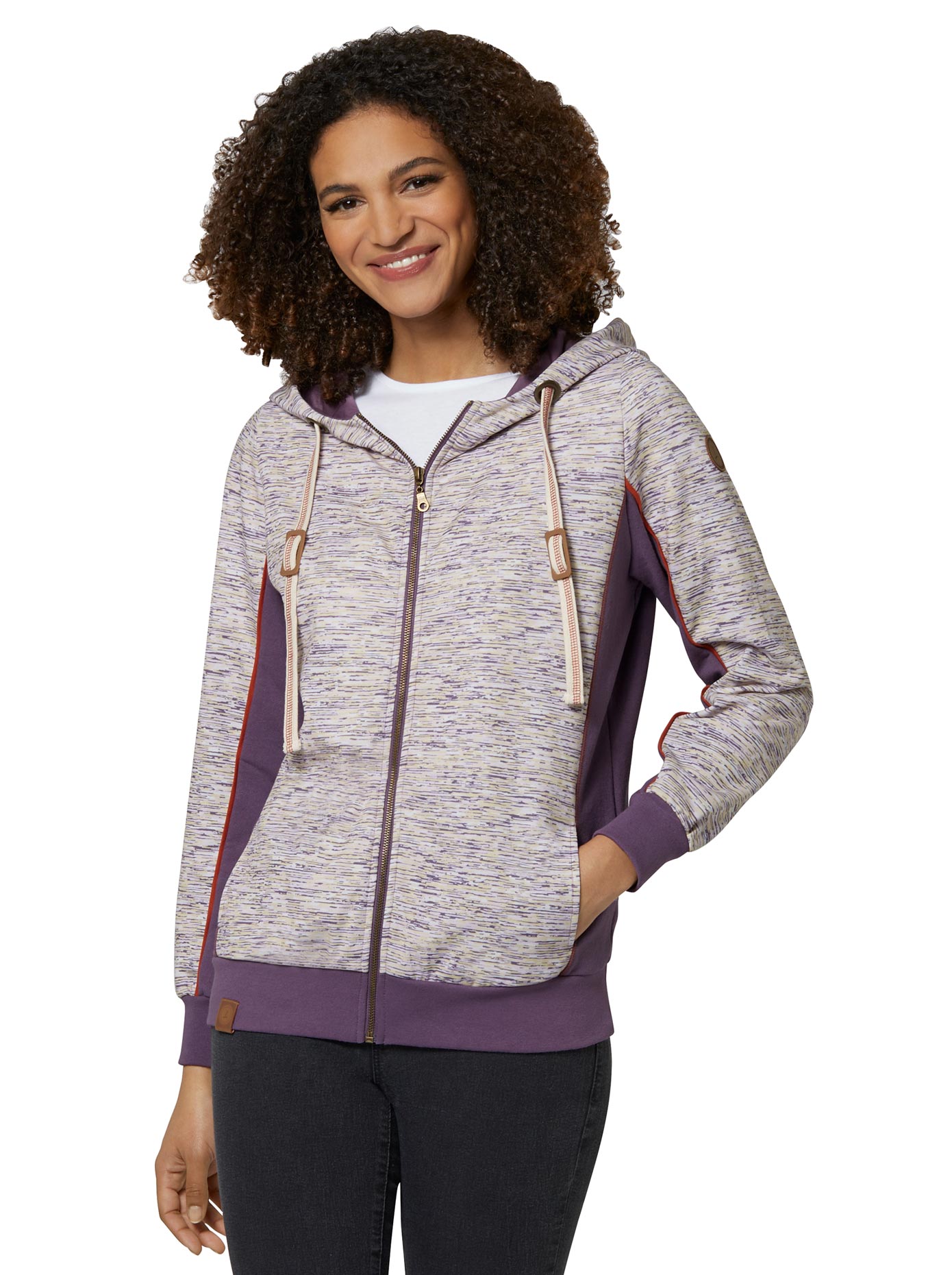 Casual Looks Shirtjacke "Sweatjacke", (1 tlg.) günstig online kaufen