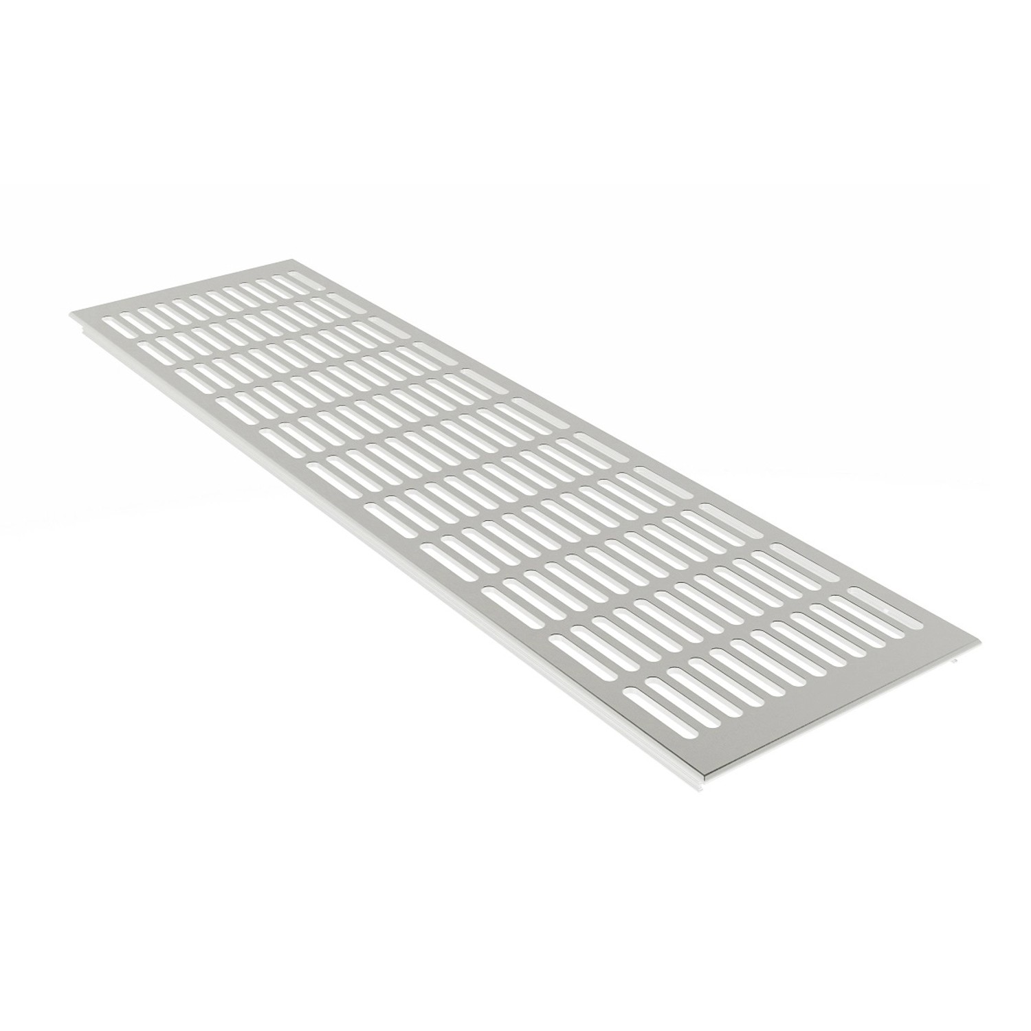 MS Beschläge Alu-Gitter 150 x 400 mm Silber F1 Eloxiert Luftzirkulation günstig online kaufen