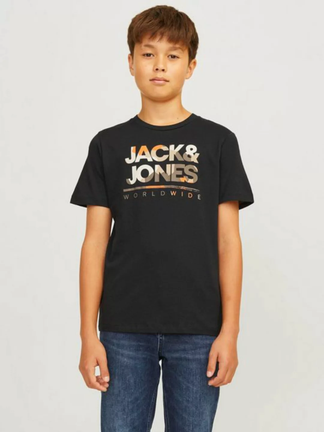 Jack & Jones Junior T-Shirt JJLUKE TEE SS CREW NECK JNR günstig online kaufen