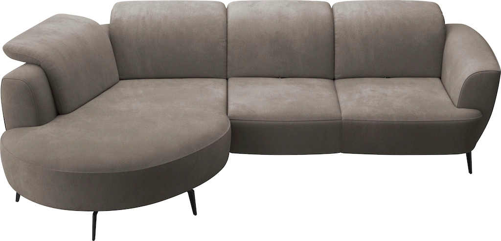 sit&more Ecksofa "Zoe", ink.Sitztiefenverstellung, wahlweise mit Kopfteilve günstig online kaufen
