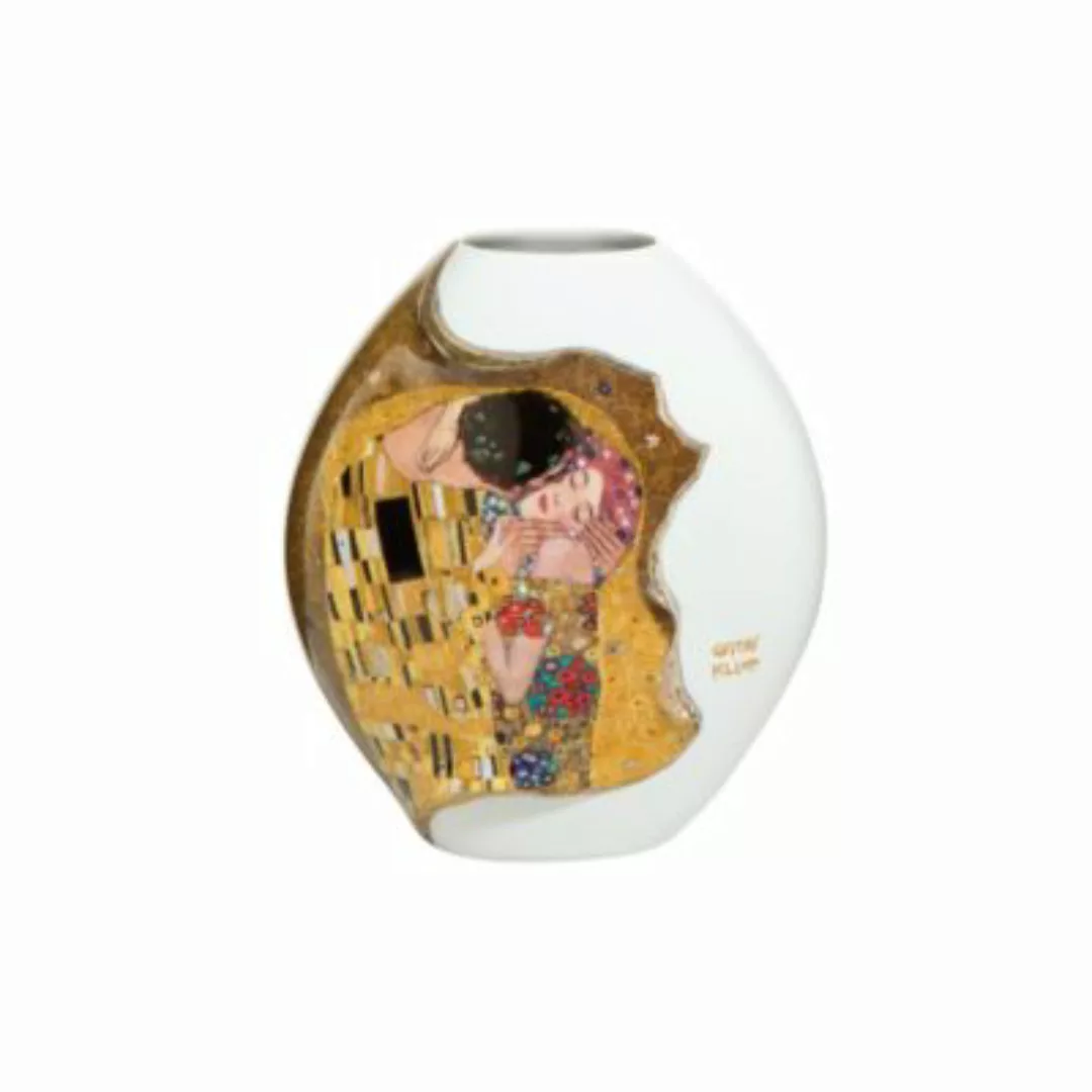 Goebel Vase Gustav Klimt - Der Kuss bunt günstig online kaufen