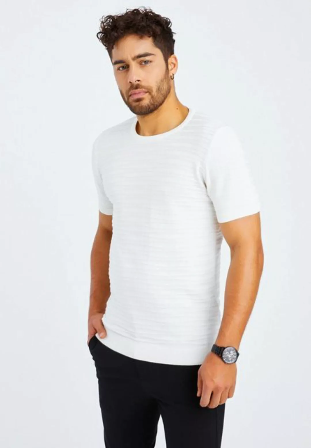 Leif Nelson T-Shirt LN-7665 günstig online kaufen