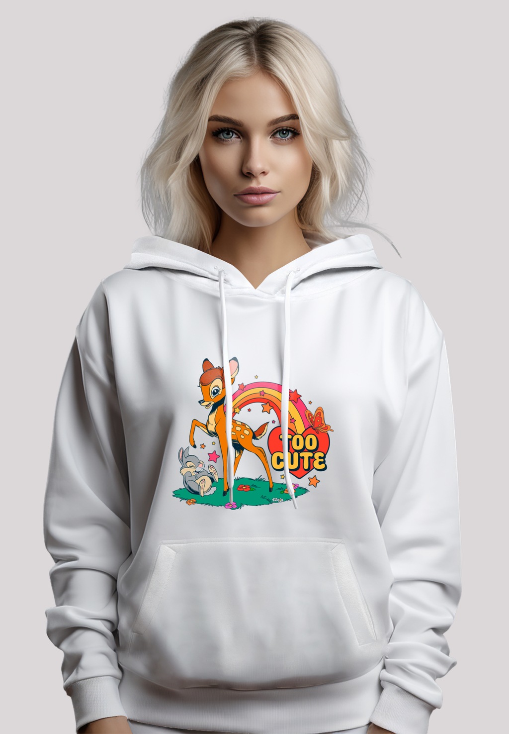 F4NT4STIC Kapuzenpullover "Disney Bambi Too Cute", Premium Qualität günstig online kaufen