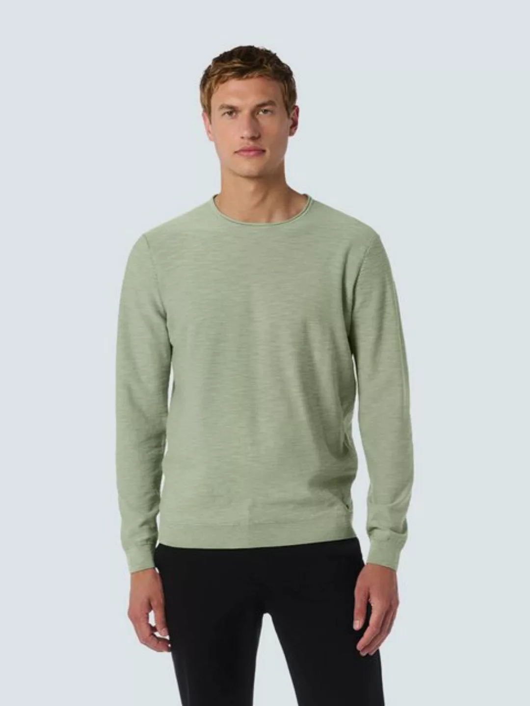 NO EXCESS Strickpullover - Basic Herren Pullover - Pullover Crewneck Colour günstig online kaufen