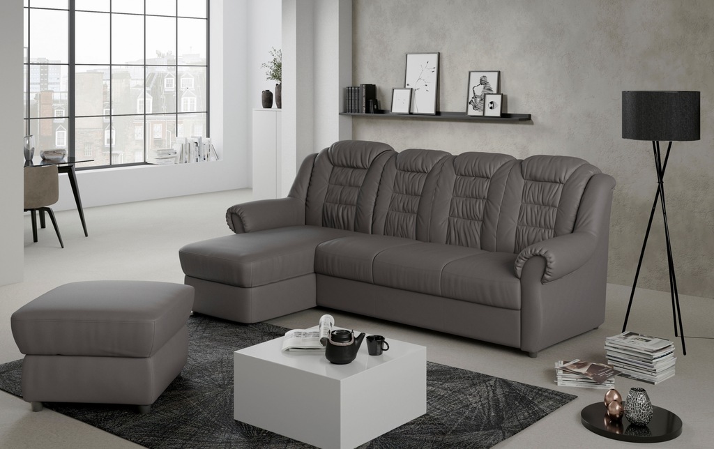Home affaire Ecksofa "Boston L-Form", mit hoher Rückenlehne, wahlweise mit günstig online kaufen