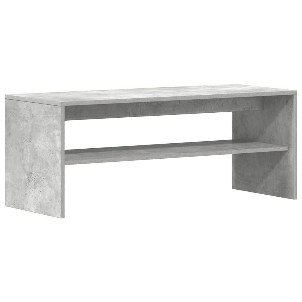 vidaXL TV-Schrank TV-Schrank Betongrau 100x40x40 cm günstig online kaufen