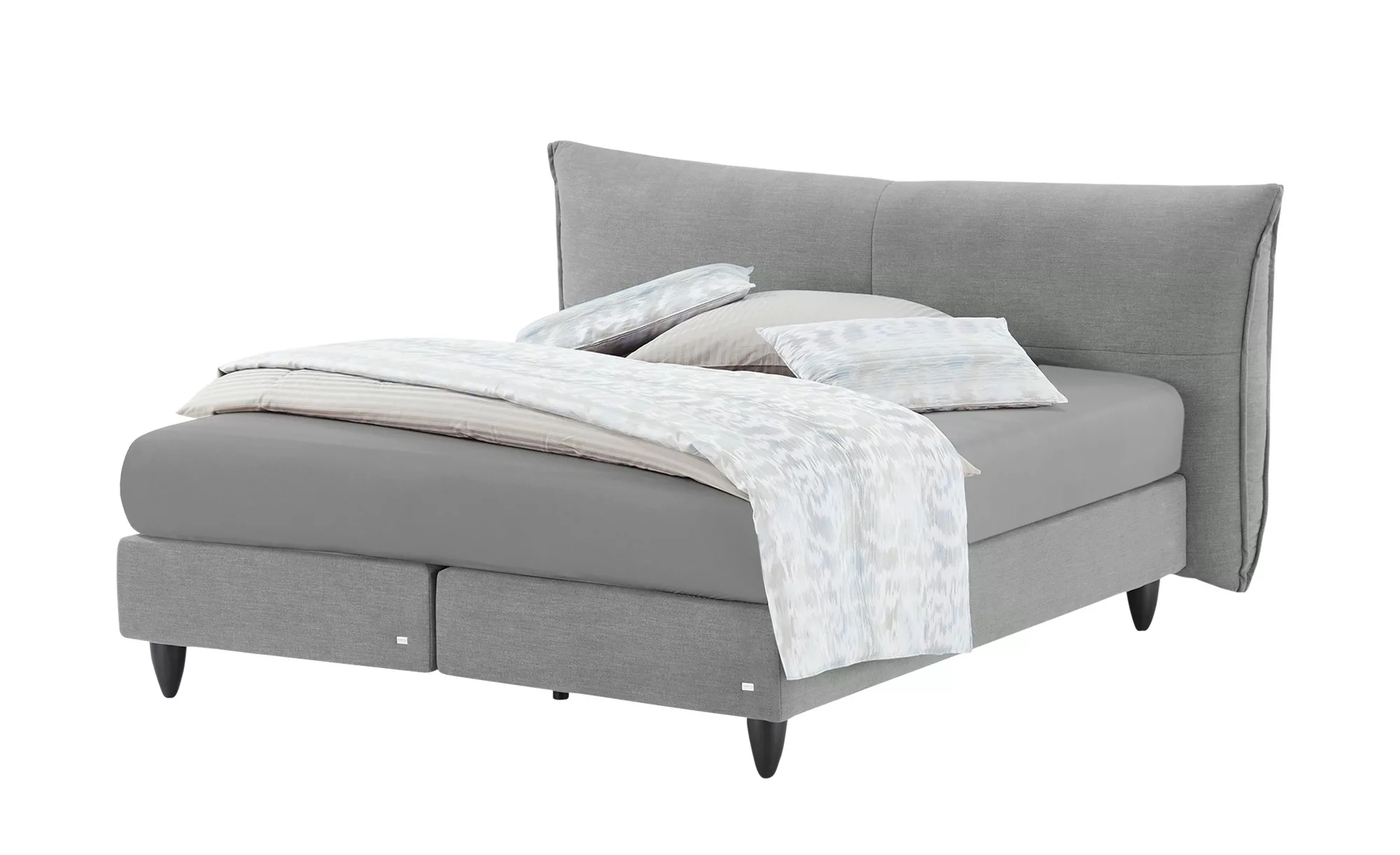 RUF Boxspringbett  Senta K ¦ grau ¦ Maße (cm): B: 242 H: 119 Betten > Boxsp günstig online kaufen