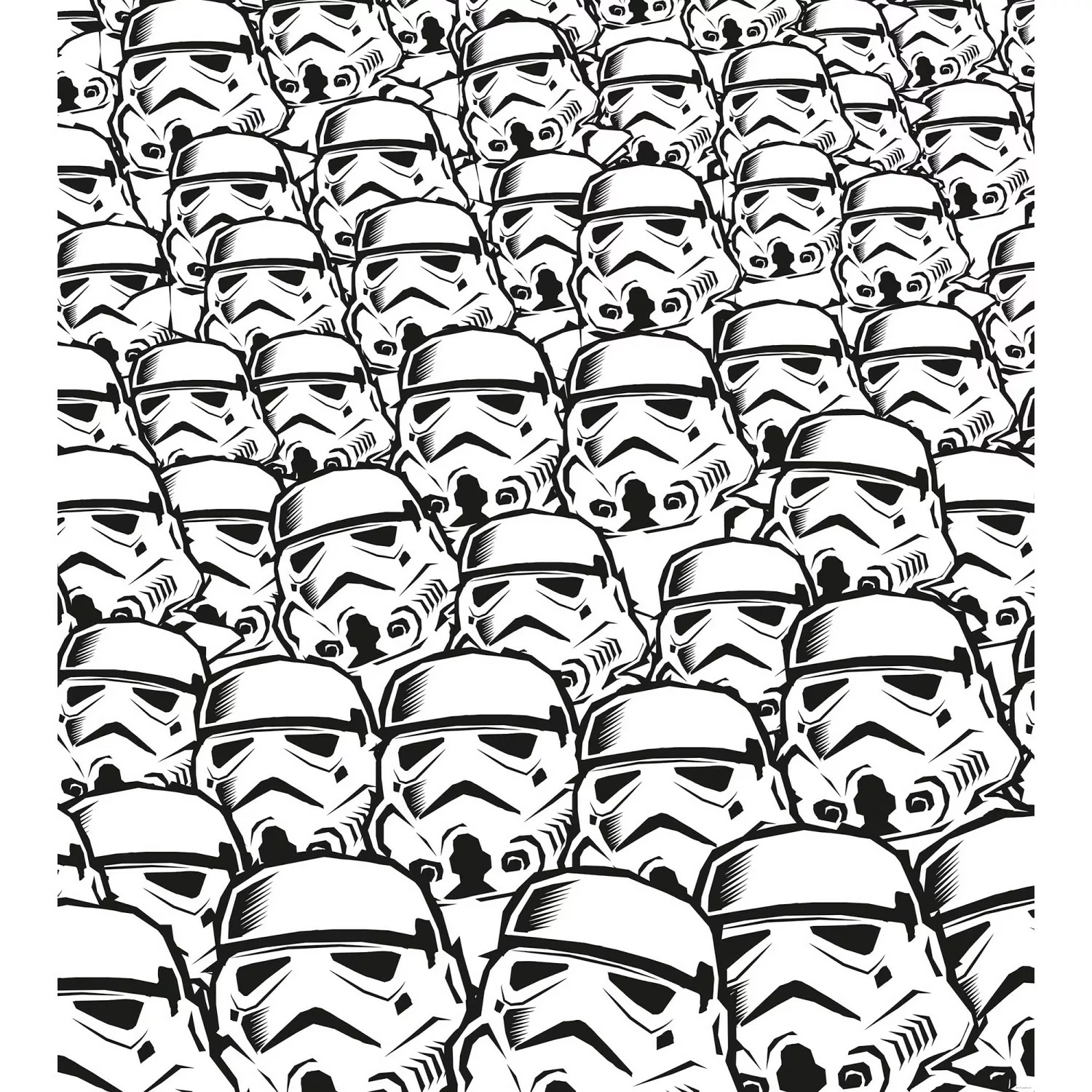 Disney Fototapete Star Wars Stormtrooper Schwarz-Weiß 250 x 280 cm 612094 günstig online kaufen