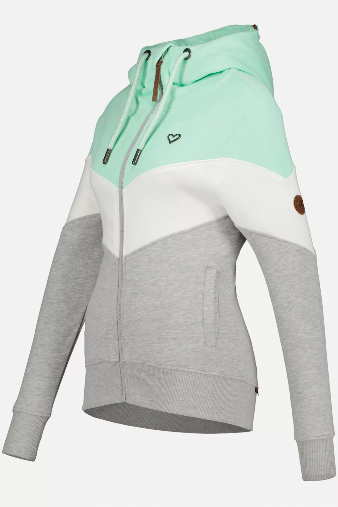 Alife & Kickin Kapuzensweatjacke "StellinaAK A Hooded Sweatjacket Damen" günstig online kaufen