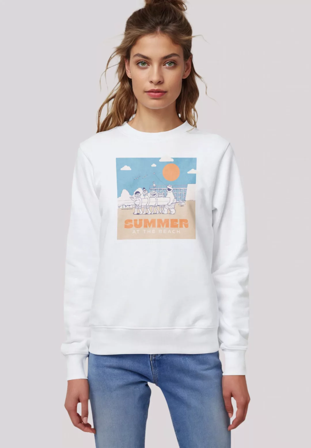 F4NT4STIC Sweatshirt "Sesamstraße Summer at the Beach", Premium Qualität,No günstig online kaufen