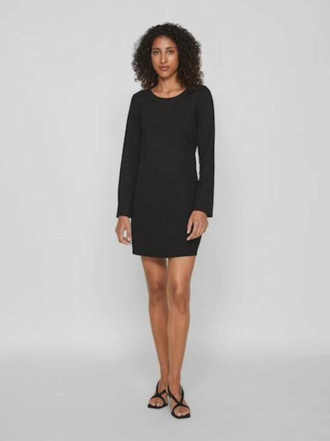 Vila Minikleid VIARMERONE O-NECK L/S DRESS/SU - NOOS günstig online kaufen