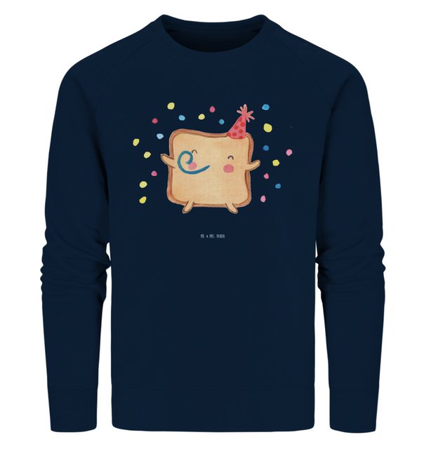 Mr. & Mrs. Panda Longpullover Größe M Toast Party - French Navy - Geschenk, günstig online kaufen