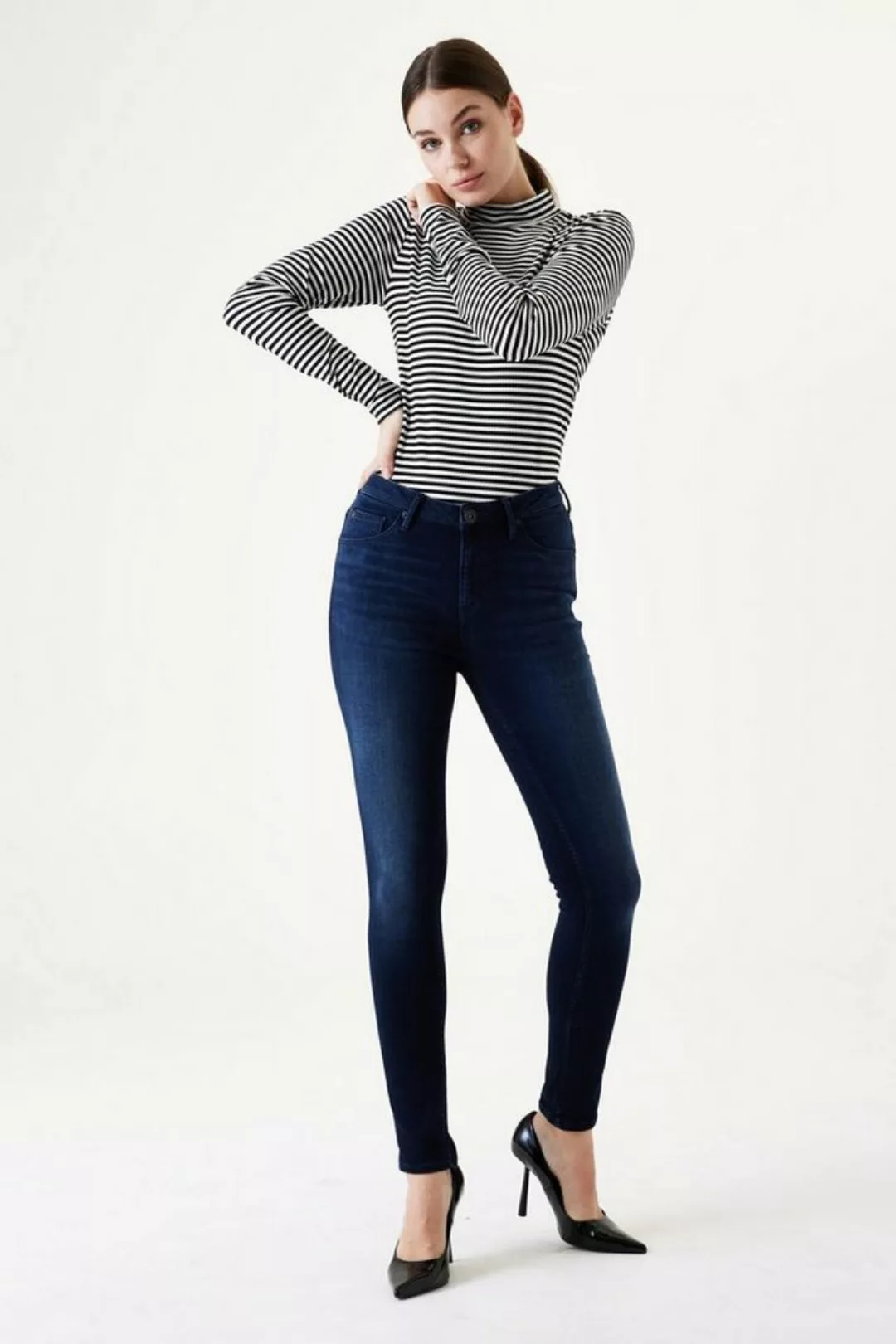 Garcia High-waist-Jeans Celia superslim günstig online kaufen